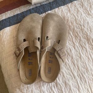 Birkenstock Boston Soft Footbed- size 40